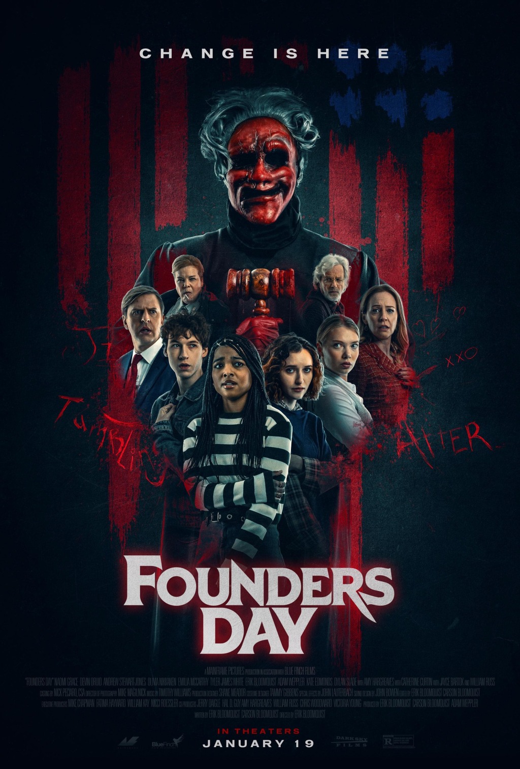 Founders Day Review — An entertaining slasher that delivers on its main promise